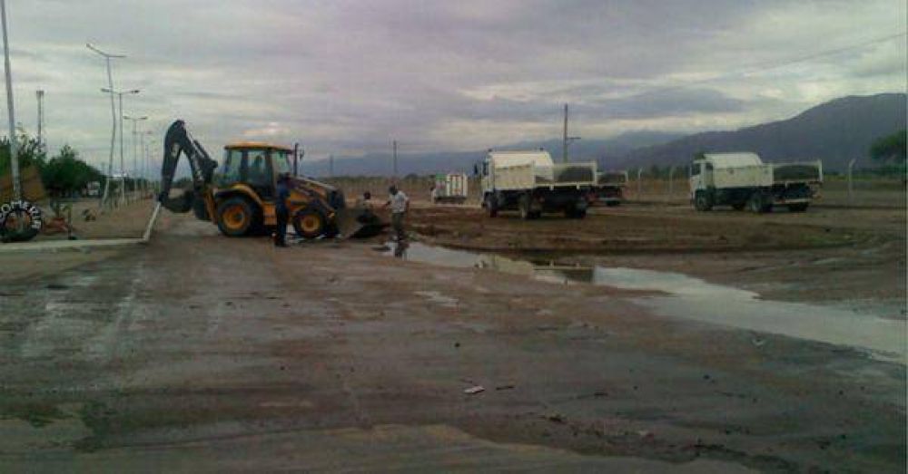 Destacan repuestas del Estado Provincial luego del temporal