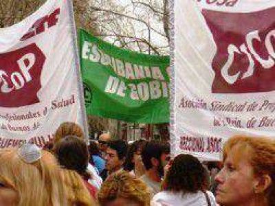 Paro de Cicop en rechazo al cesanteo de un m�dico por parte del Intendente Gray