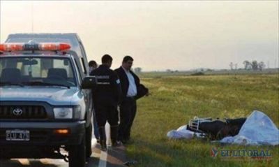 Muri� un motociclista que regresaba de una fiesta en honor al Gauchito Gil 