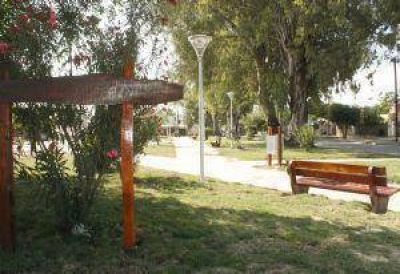Habilitan un espacio verde en El Vinalar 