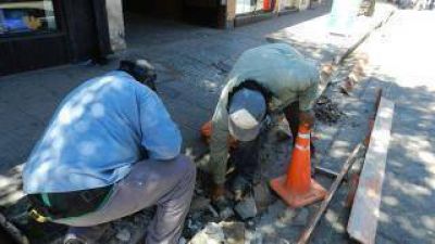 Inician los trabajos del cableado subterrneo en el microcentro 