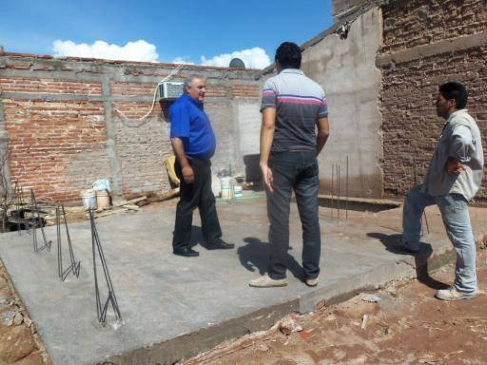 El Gobierno de Corpacci asisti� a cerca de 50 familias tinogaste�as tras las inclemencias clim�ticas  