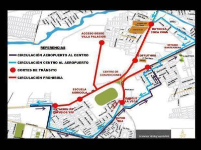 Colectivos cambian de recorrido por el Dakar 2013 