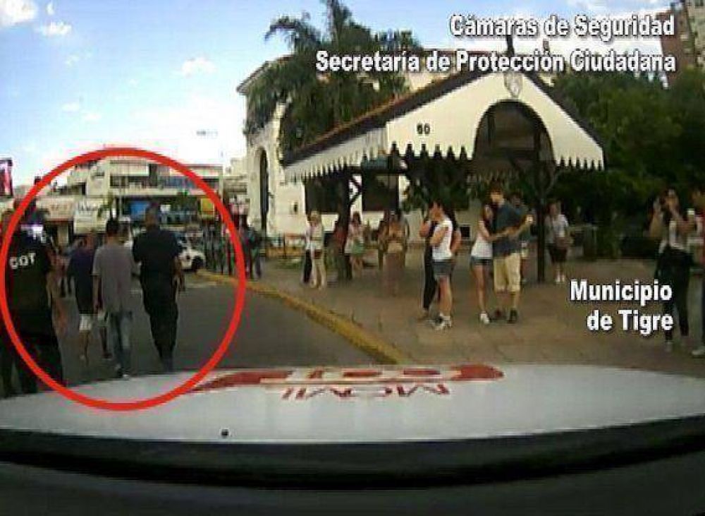 Tigre: Las c�maras de seguridad del municipio atrapan a �robacelulares�