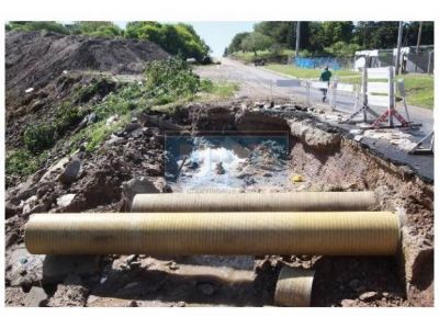 Reestablecieron el agua en la Toma Nueva, Los Arenales, Visitadores M�dicos y el centro 