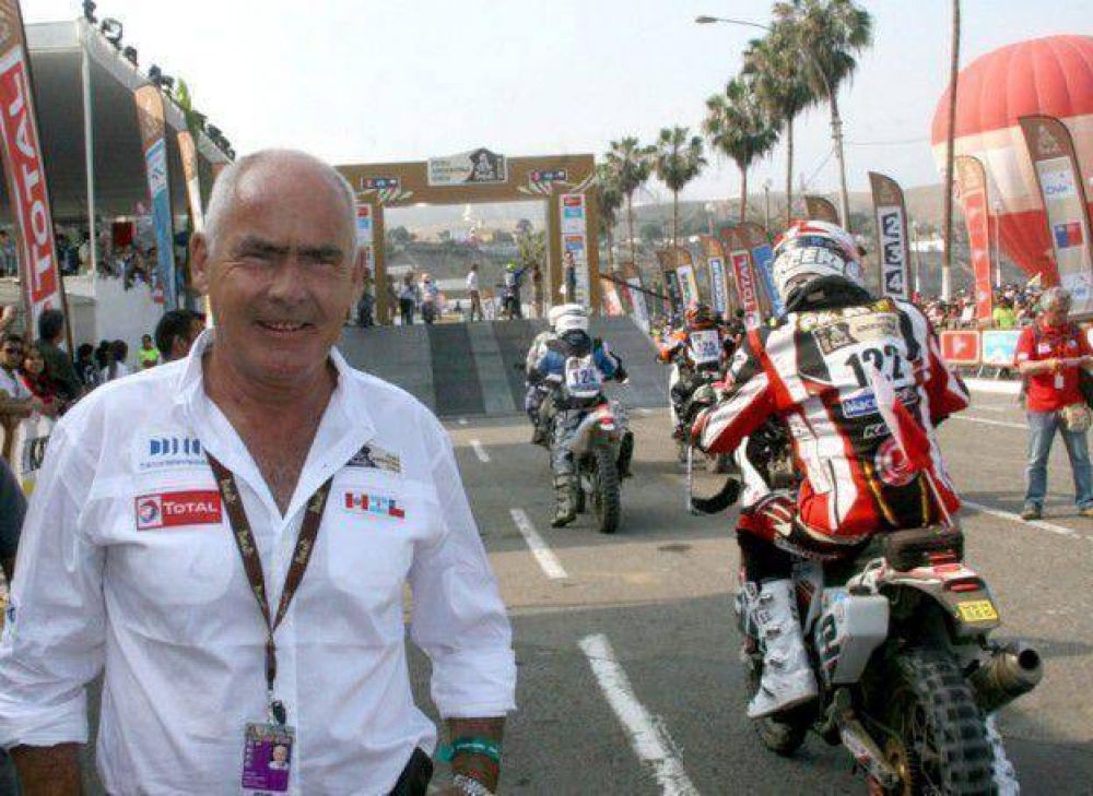 Carlos Paz se prepara para recibir el lunes al Dakar