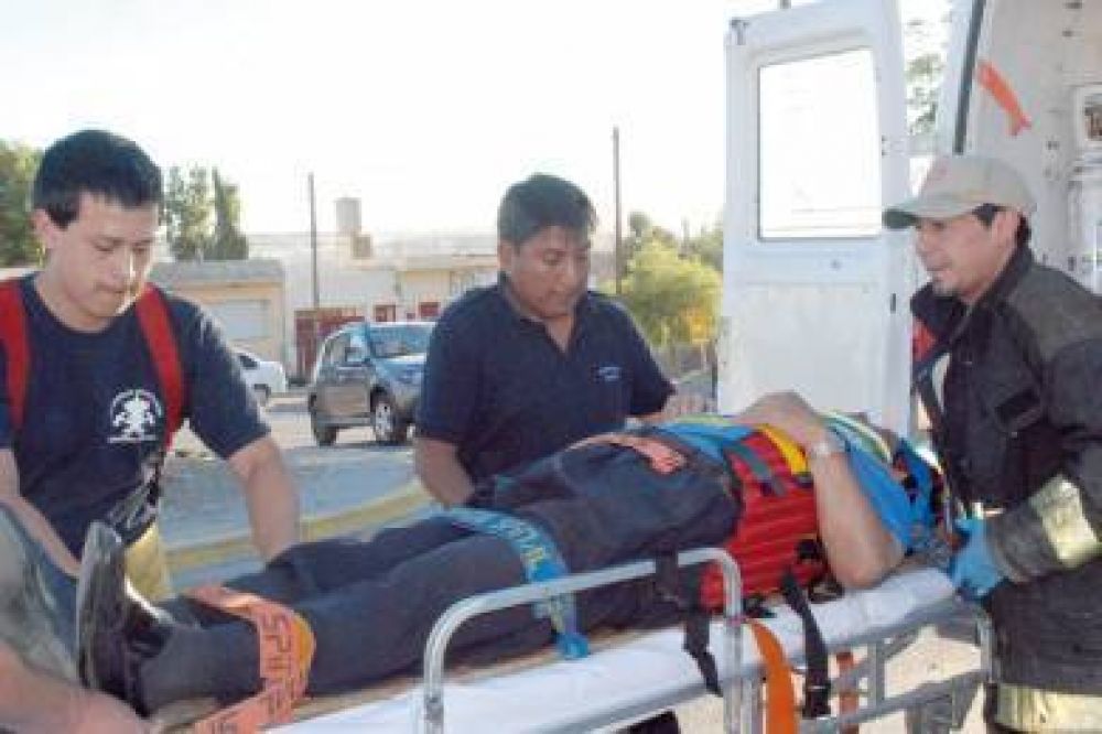 Varios accidentes y un servicio de ambulancias colapsado 