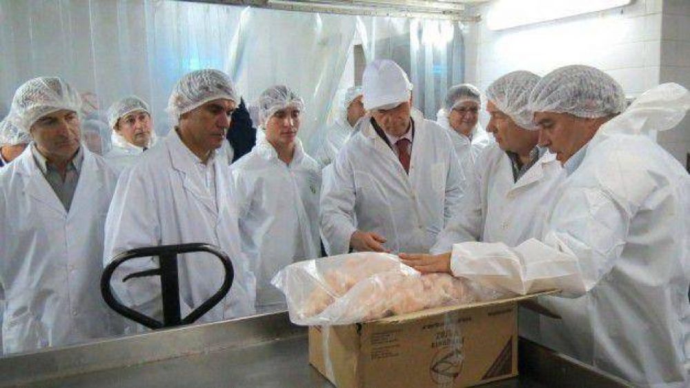 Yauhar, Zudaire y su par brasile�o recorrieron empresas pesqueras 