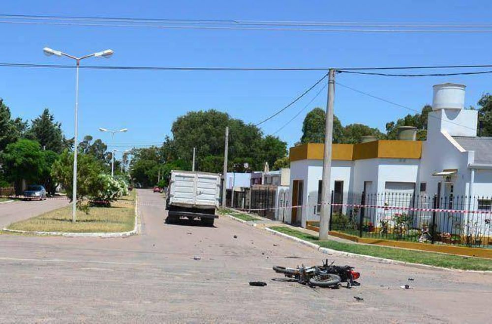Grave accidente en Colonia Bar�n