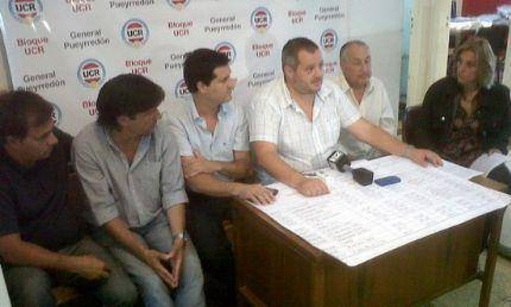 �UCR al ataque! Se opuso al presupuesto 2013 y pidi� la renuncia del Jefe de la Departamental