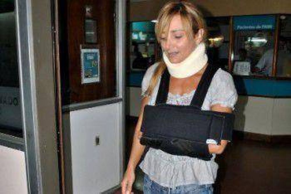 La primer foto de Andrea Ghidone tras su accidente