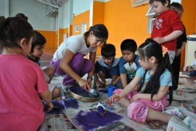 Los chicos disfrutan a pleno de las actividades de las Colonias de Vacaciones 2013 