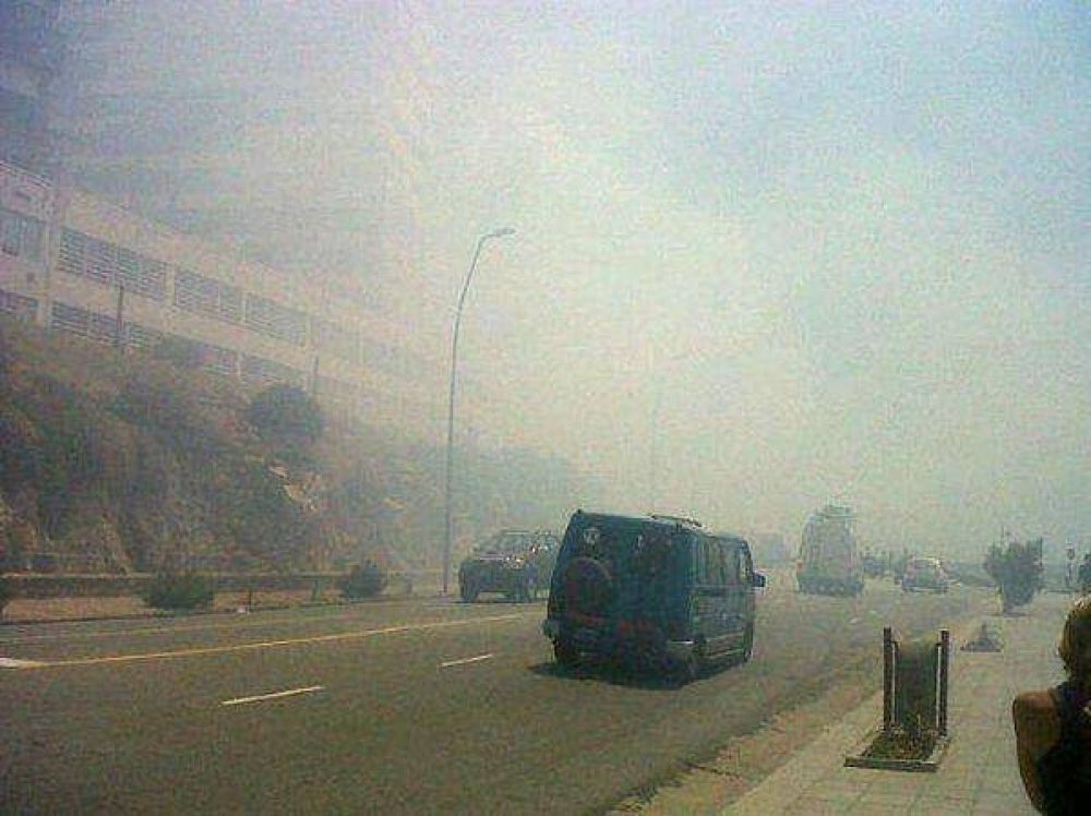 Mar del Plata: se incendia un local en el edificio Mirador de Cabo Corrientes