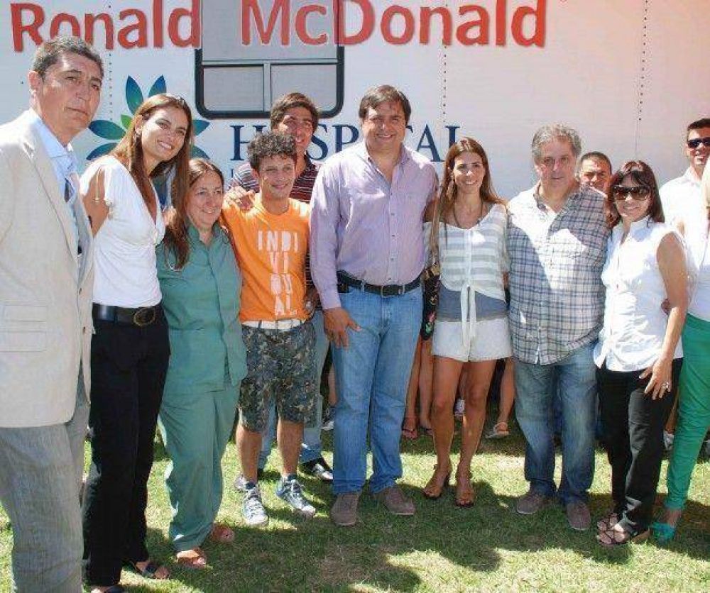 Unidad Pedi�trica M�vil Ronald McDonald atendi� a m�s de 250 ni�os en Mar del Plata