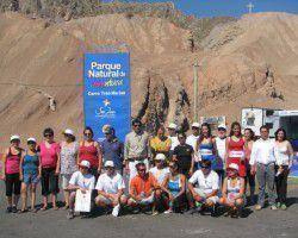 Se inaugur� el Parque Tres Mar�as en Ullum 