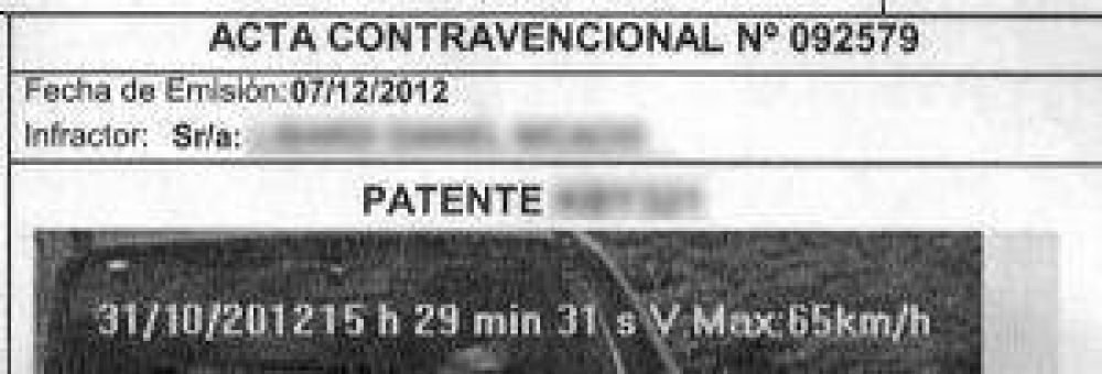 Llueven notificaciones por las infracciones de tr�nsito 