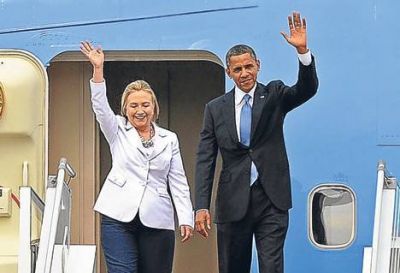 Hillary sue�a con la Casa Blanca pese a su d�bil salud
