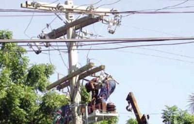 Siguen los problemas con la electricidad  
