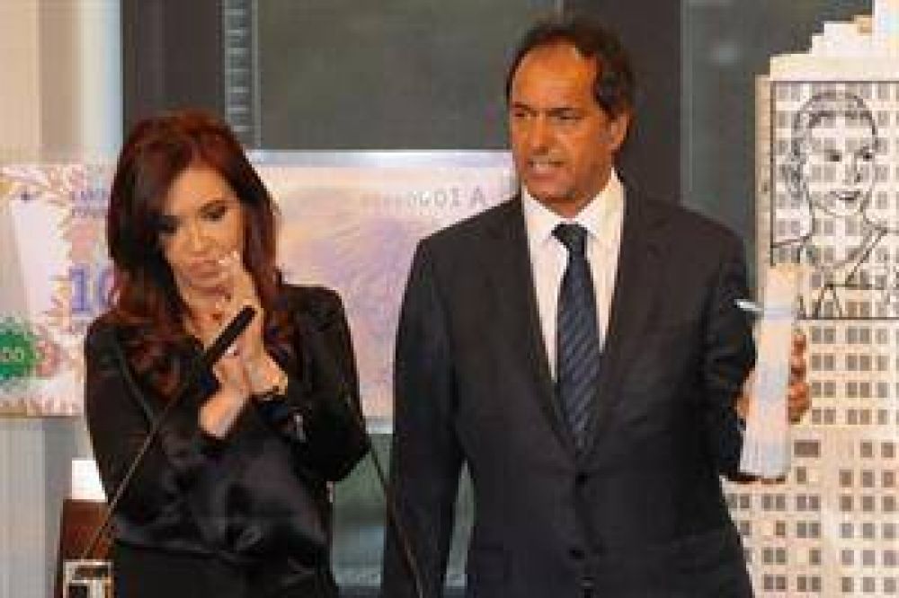 Tras el reclamo de Cristina, Scioli asegur� que no pesificar� sus ahorros