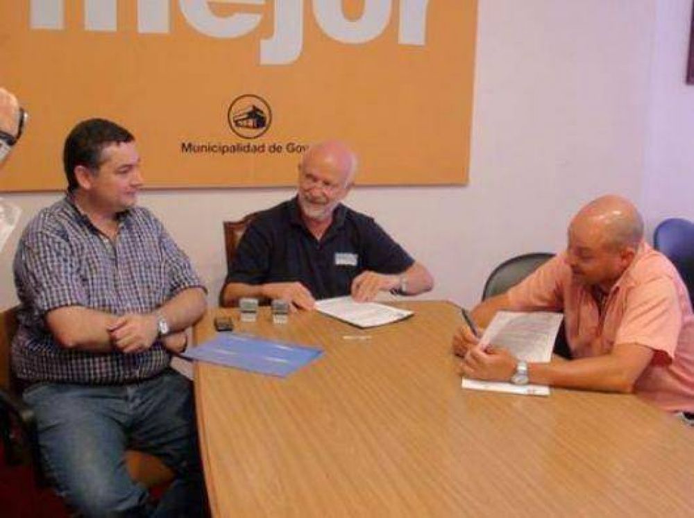 Goya: se firm un convenio para el rea tecnolgica