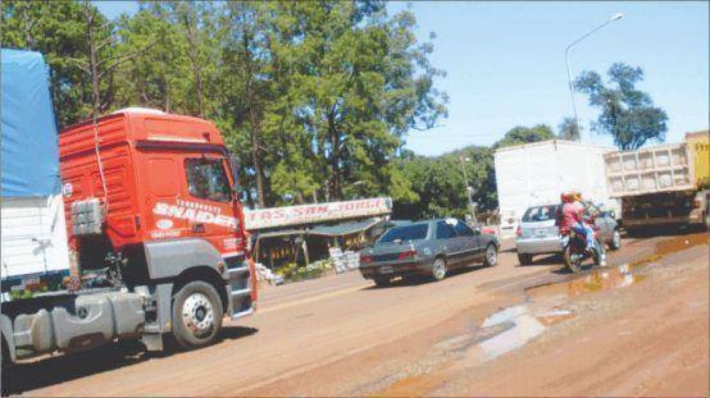 El mal estado de la Ruta 12 provoca un sinn�mero de accidentes de tr�nsito