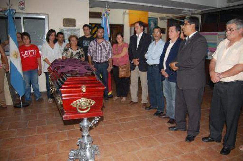 El vicegobernador Dalmacio Mera despidi los restos de Lucio Lpez en la Legislatura catamarquea