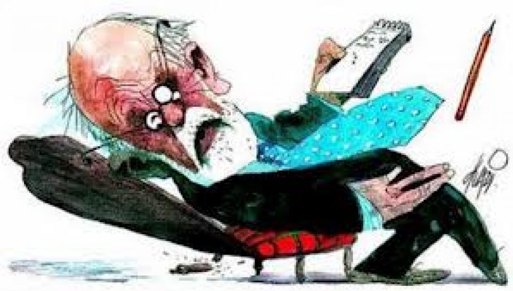 Sigmund Freud pas por el "divn" de un psicoanalista bahiense