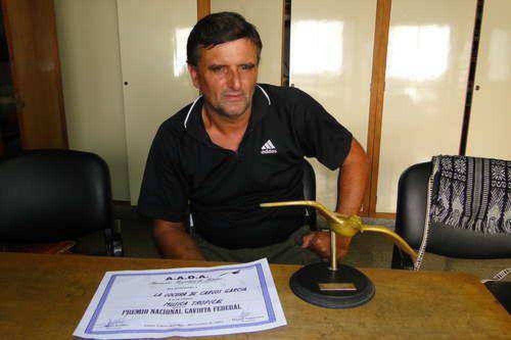 "EN 12 A�OS DE ENTREGA DE GAVIOTA FEDERAL SER EL PRIMER AZULE�O QUE LO TRAE ES UN ORGULLO MUY GRANDE"