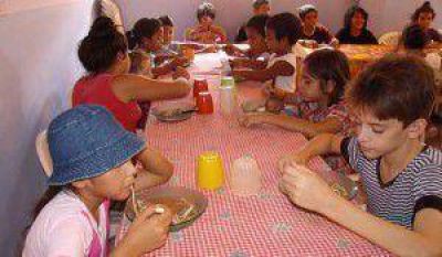 Importante programa de contenci�n social desarrollan comedores infantiles