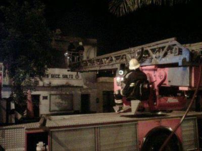 Incendio en el Sindicato de Luz y Fuerza