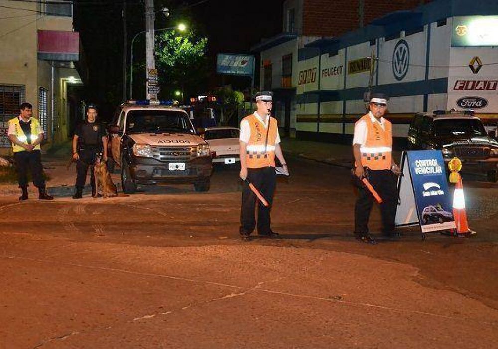 Se incrementan los operativos de tr�nsito en el partido de San Mart�n