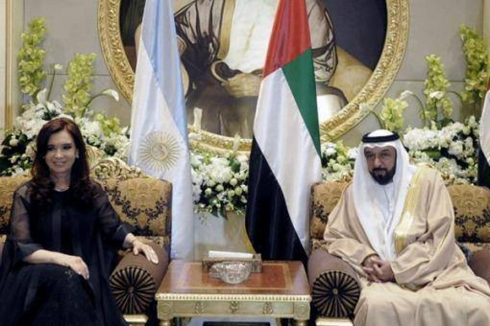 La Presidenta destac el "excelente dilogo" en Emiratos rabes