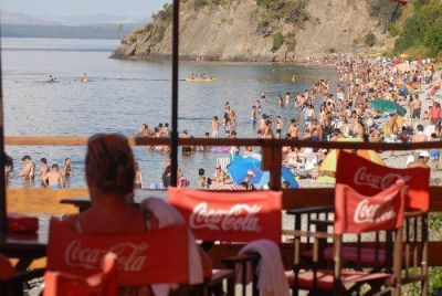 Sol y calor en toda la regi�n del Nahuel Huapi