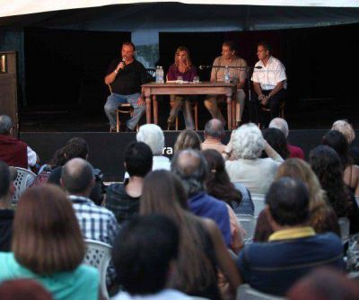 Victor Hugo Morales en la primera jornada sobre Derechos Humanos