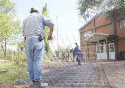 Comenzaron las obras en la Escuela 109 