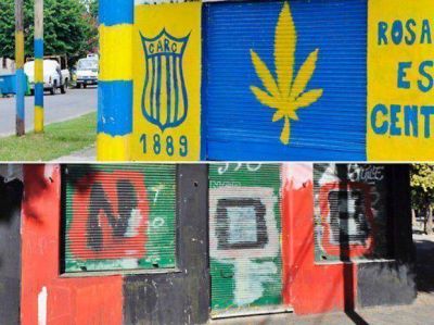 Fein: "Si la ciudad est� pintada no pueden decir que el club no tiene nada que ver" 