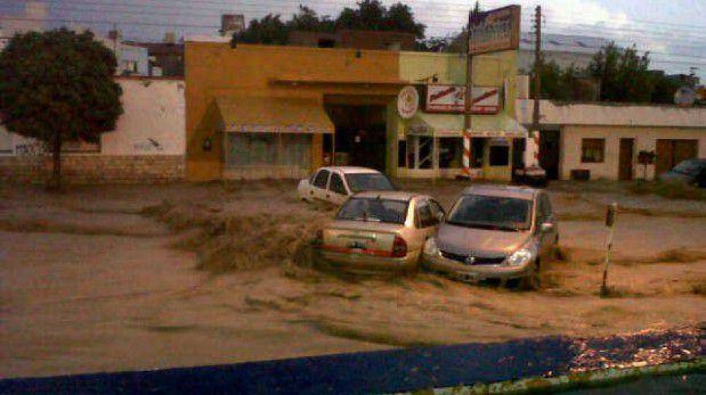 Comodoro y Rada Tilly, castigadas por un temporal