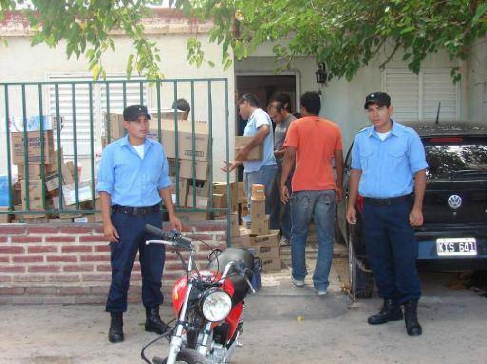 Secuestran una importante cantidad de mercader�a  