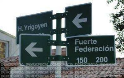 La falta de carteles con el nombre de calles complica el tr�nsito vehicular