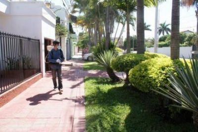 La campa�a contra el dengue prosigue en todo el sector c�ntrico de la ciudad  