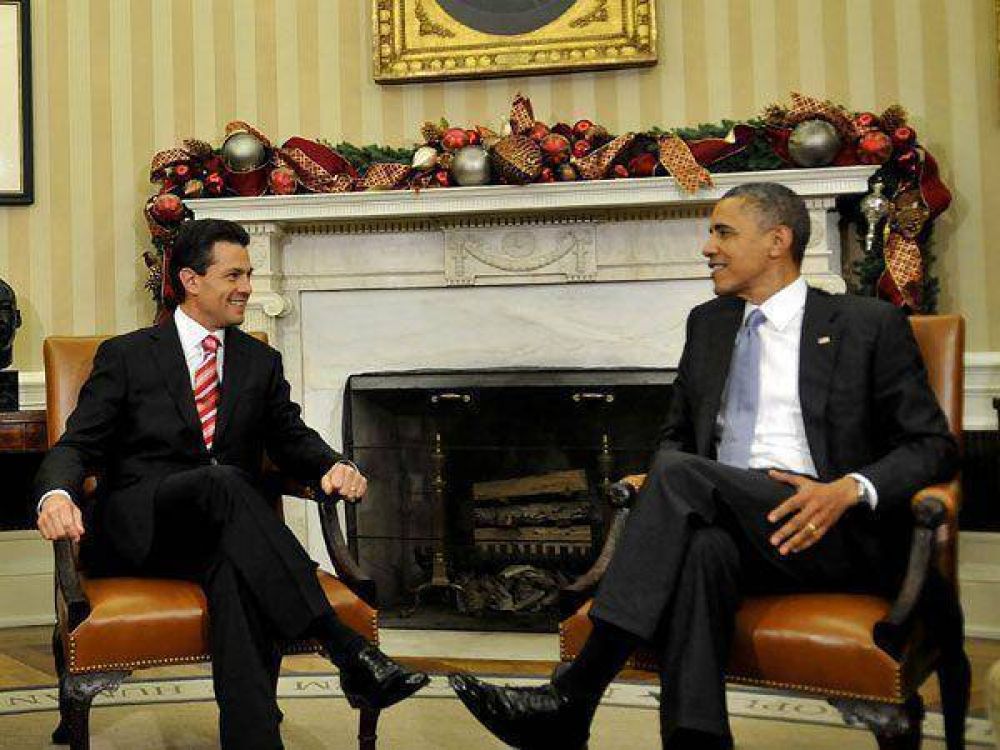Obama destac� la relaci�n con M�xico