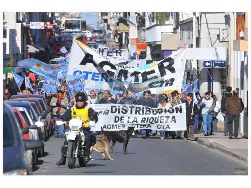 Agmer reclam� no tocar la Ley de Jubilaciones y discutir un aumento salarial