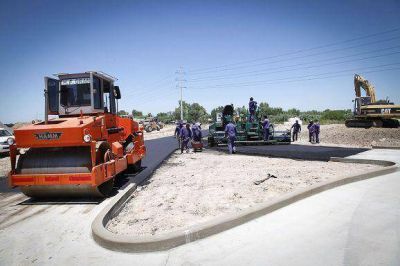 Avanza la conexi�n del camino Bancalari�Benav�dez con Ruta 27