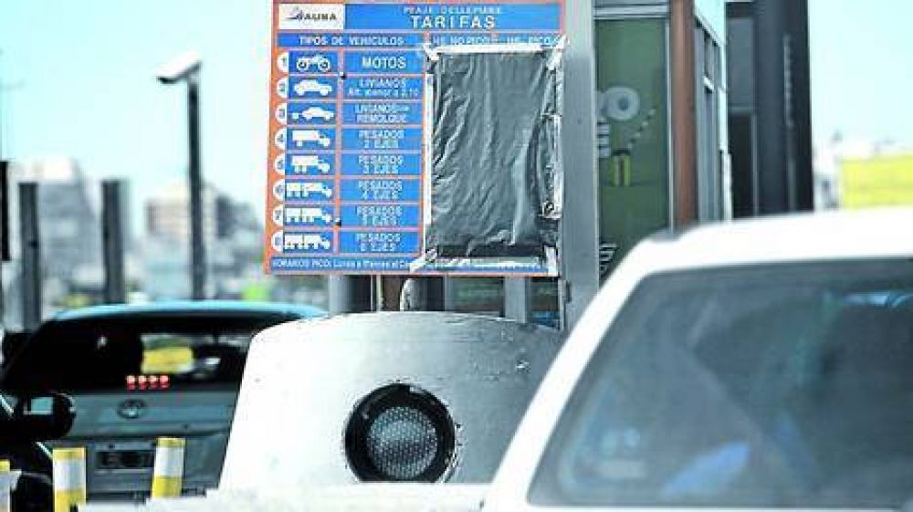 Para financiar el subte suben hoy hasta 12,5% los peajes porte�os