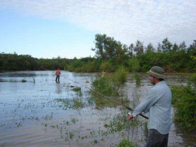 Controles de pesca en diques y r�os provinciales 