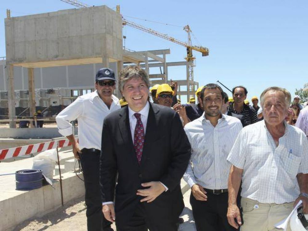 Boudou recorri� obra de AySA
