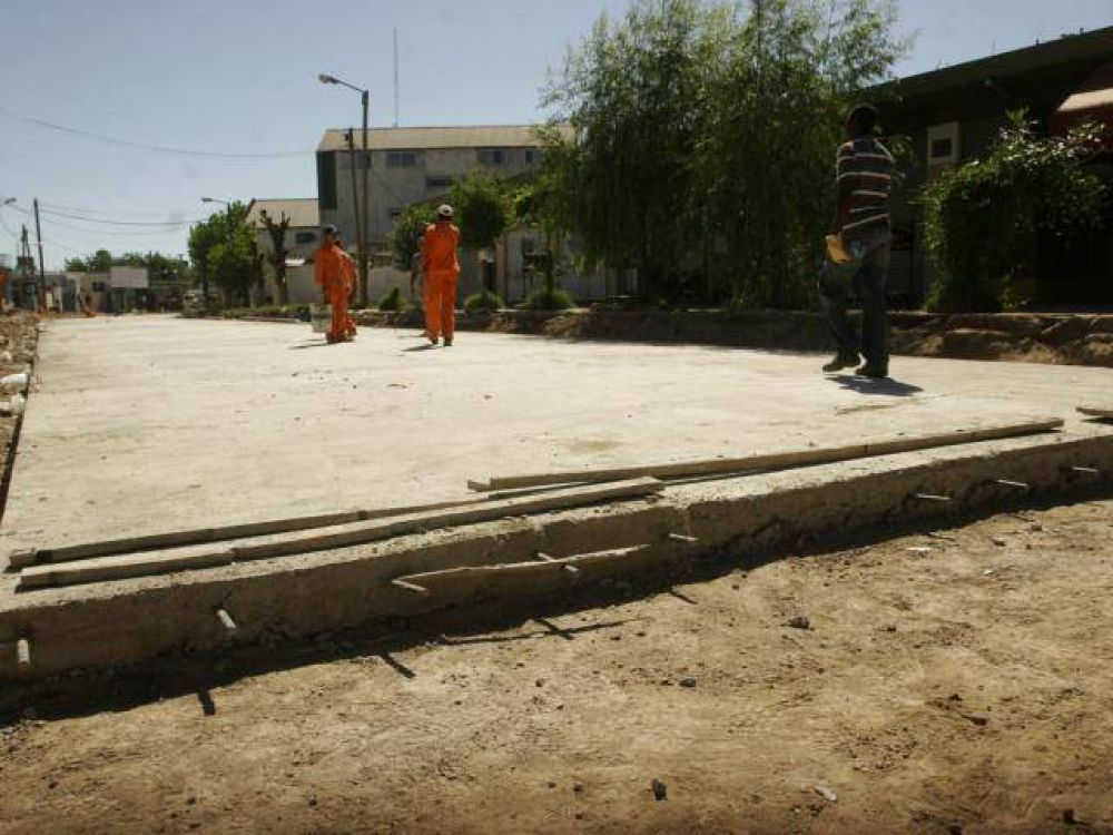 Los tareas de obras p�blicas contin�an en las vacaciones