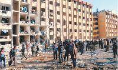 Explosiones en una universidad de Siria causaron m�s de 80 muertos