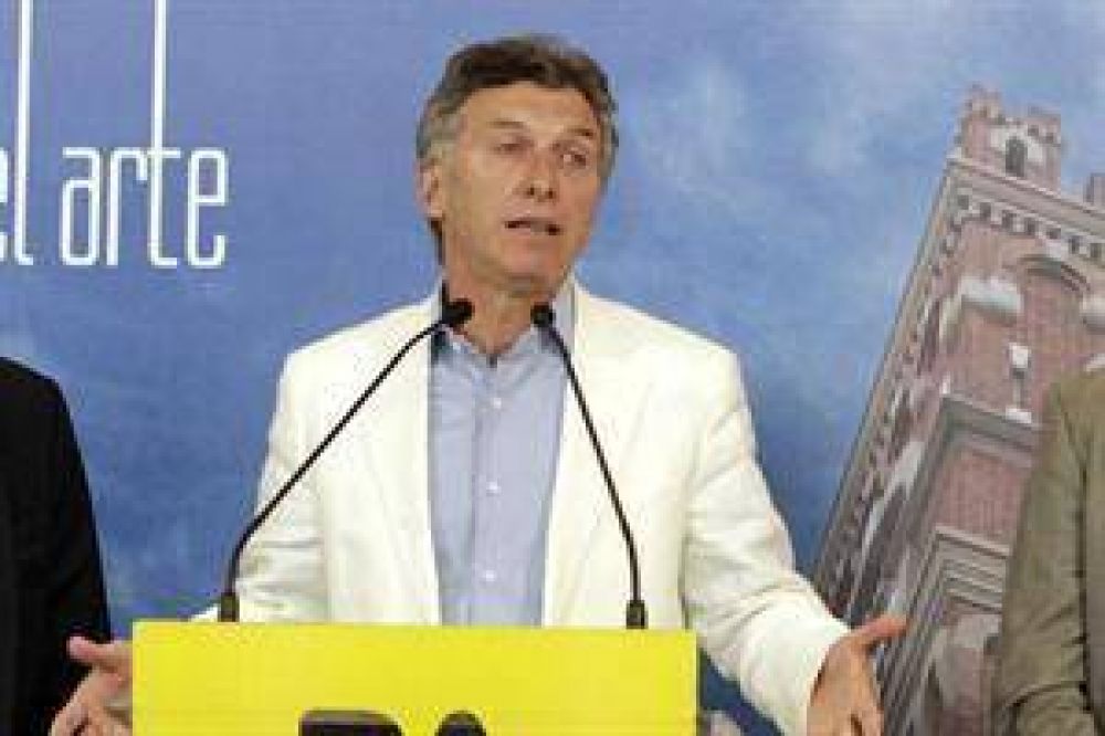 Macri: "Si quiero ser presidente tengo que estar calmo, no loco como los anteriores"