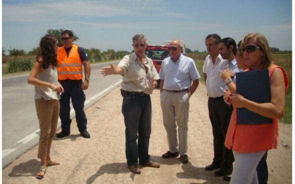 La Defensor�a del Pueblo de Pilar recorri� la ruta 6